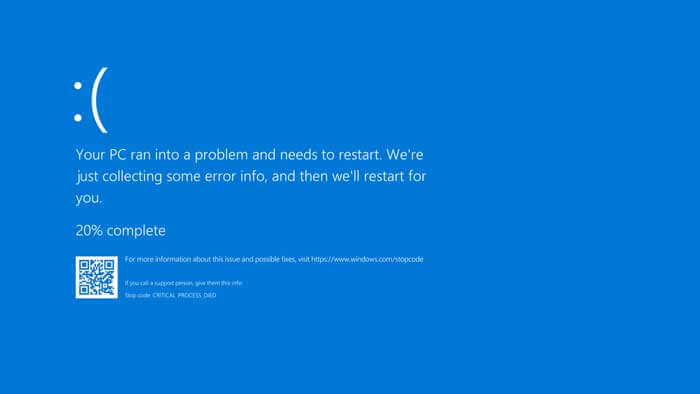 Kody błędów Windows BSOD