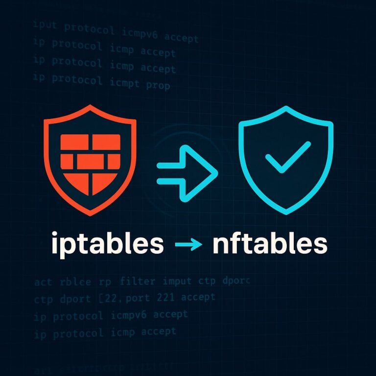 iptables vs nftables – praktyczne porównanie i migracja krok po kroku